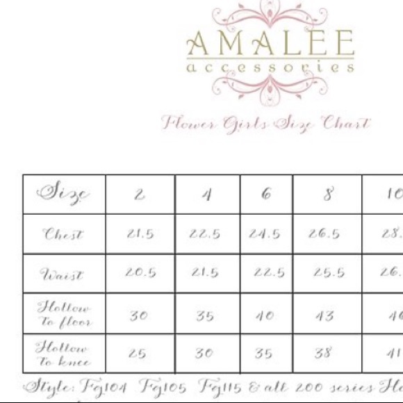 Amalee accessories FG132 ivory size 6 - Picture 8 of 8